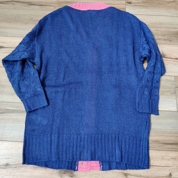Size M LuLaRoe Lucille Sweater Cardigan - Picture 4 of 4
